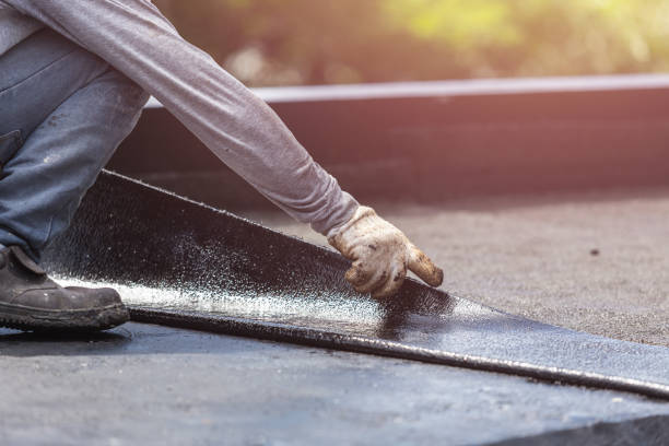 Professional Exterior Waterproofing technician working in Salem, NC